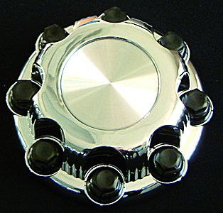 RTX LT5079C JEUX DE 4 CAPUCHONS CENTRAUX DE RECHANGE - GM 8 X 165.1 CHROME